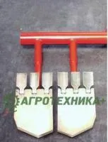 Кронштейн 100.47071 лемеха (2 лемеха) для комбайнов Grimme SE 75-20/30/40/50/55